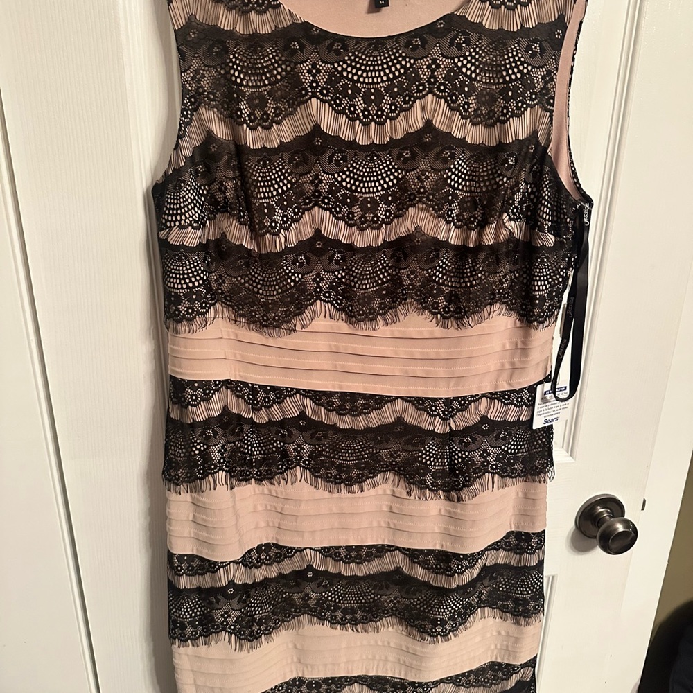 Elegant Black Lace Dress